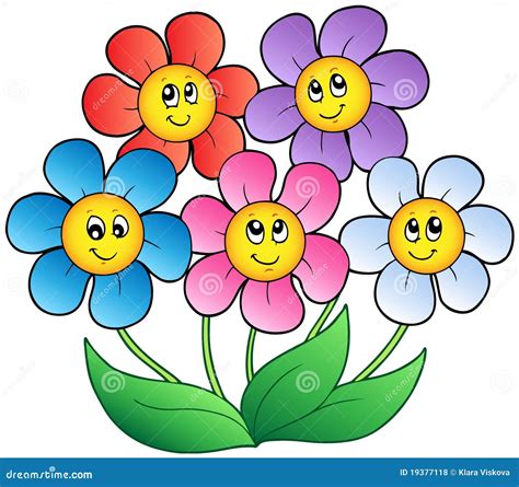 Flower Cartoons Images .